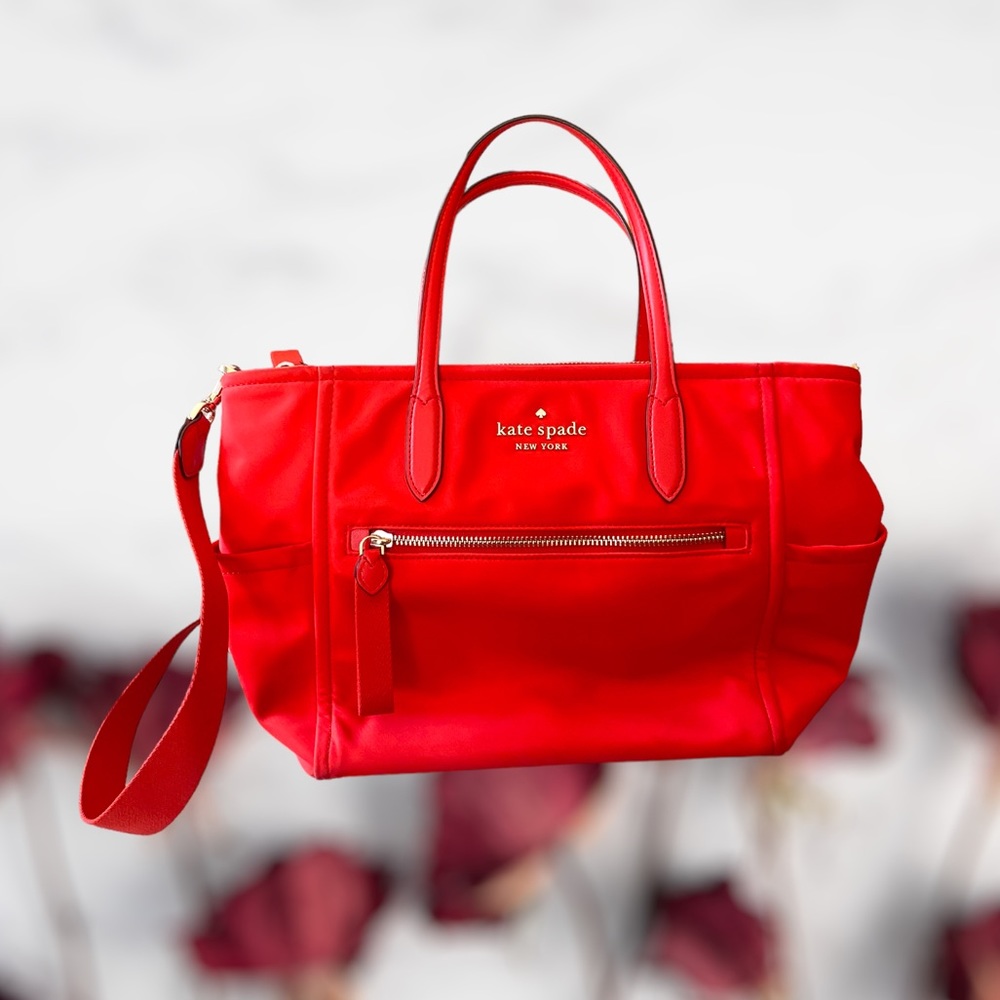 Used Fair Condition - Kate Spade Chelsea Medium Satchel The Little Better (Red)